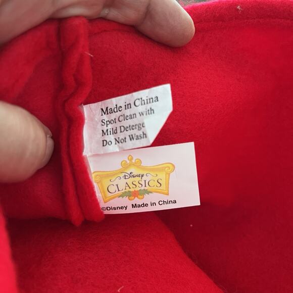 Vintage Disney Snow White Christmas Stocking 3D Felt - Picture 7 of 12